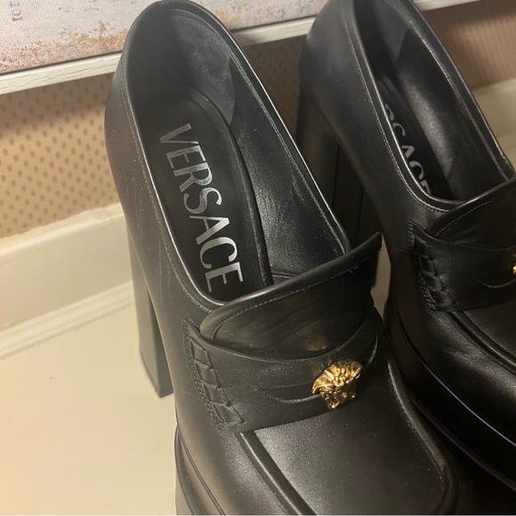 Versace AEVITAS PLATFORM LOAFERS - Picture 2 of 5